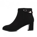 Women's Shoes Spring/Fall/Winter Heels/Bootie/Round Toe /Boots Office & Career/Party & Evening/DressChunky