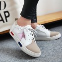 Women's Shoes Spring / Fall Wedges / Platform / Flats Flats Platform Lace-up Pink / Red / Silver/2-5