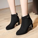 Women's Shoes Spring/Fall/Winter Heels/Bootie/Round Toe /Boots Office & Career/Party & Evening/DressChunky