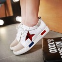 Women's Shoes Spring / Fall Wedges / Platform / Flats Flats Platform Lace-up Pink / Red / Silver/2-5