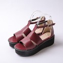 Women's ShoesPlatform Platform / / Creepers Sandals Outdoor / Dress / Casual Black / Red / White